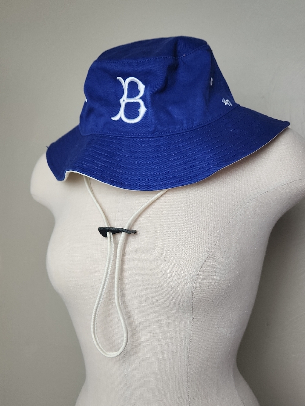 Brooklyn Dodgers Blue Bucket Hat - Summer Baseball Cap MLB